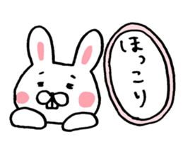 Rabbit of childcare sticker 3 sticker #4006697