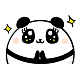 kawaii Panda. sticker #4006877