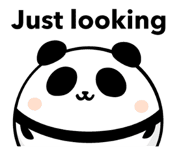 kawaii Panda. sticker #4006882