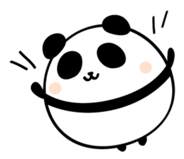 kawaii Panda. sticker #4006884