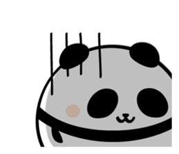 kawaii Panda. sticker #4006893