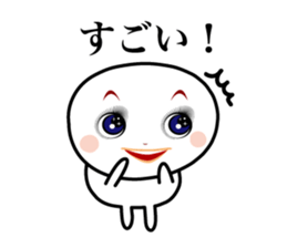 Only a face is real sticker #4006975