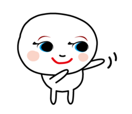 Only a face is real sticker #4006988