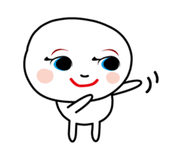 Only a face is real sticker #4006988