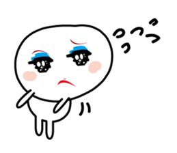 Only a face is real sticker #4006989