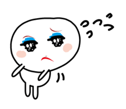 Only a face is real sticker #4006989