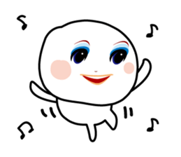 Only a face is real sticker #4006990