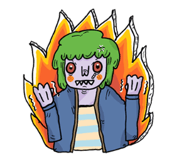 Zombies Villa (English version) sticker #4007184