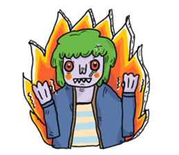 Zombies Villa (English version) sticker #4007184