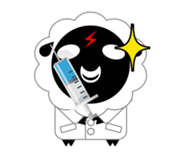 Quack doctor "LoLo the Sheep" sticker #4007632