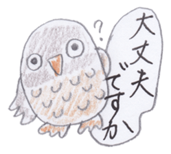 Cute 40 kinds of animals (Polite) sticker #4008144