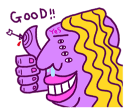 psychedelic rock "Delicer's" sticker #4008193