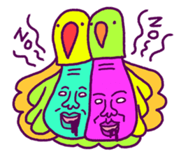 psychedelic rock "Delicer's" sticker #4008196