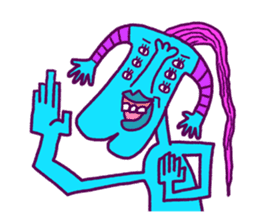 psychedelic rock "Delicer's" sticker #4008210