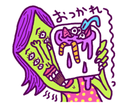 psychedelic rock "Delicer's" sticker #4008224