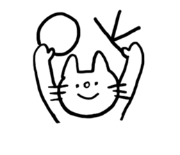 White cat Shiroko sticker #4008272