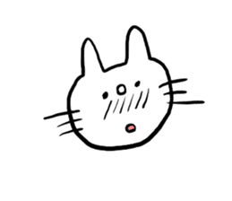 White cat Shiroko sticker #4008294