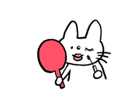 White cat Shiroko sticker #4008302