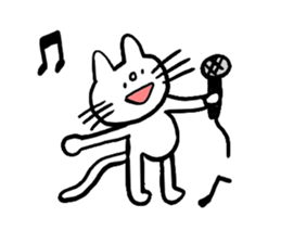 White cat Shiroko sticker #4008307