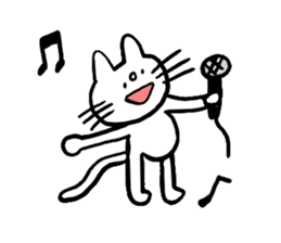 White cat Shiroko sticker #4008307