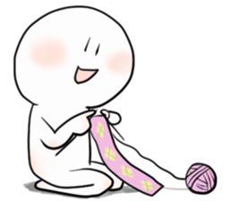 sinple man sticker #4009465