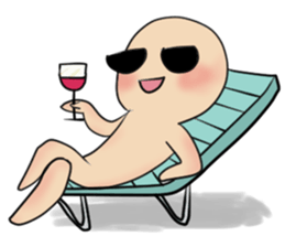 sinple man sticker #4009466