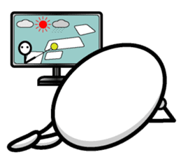 TellEgg is doing her best. sticker #4009571