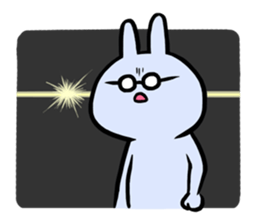 Glasses was aggravated sticker #4009683