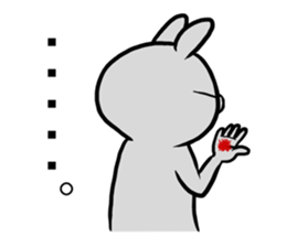 Glasses was aggravated sticker #4009704