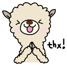 Three alpacas sticker sticker #4009726