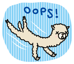 Three alpacas sticker sticker #4009728