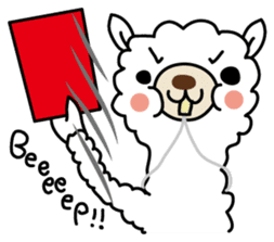 Three alpacas sticker sticker #4009732