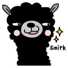 Three alpacas sticker sticker #4009734