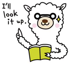 Three alpacas sticker sticker #4009739