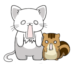 Pote cat&Pote squirrel Vol.2 sticker #4009834