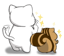 Pote cat&Pote squirrel Vol.2 sticker #4009849