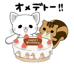 Pote cat&Pote squirrel Vol.2 sticker #4009867