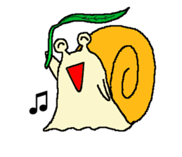 Snail named "Tumurin" sticker #4010398