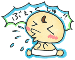 "Bab-chan"4(funny version) sticker #4010715
