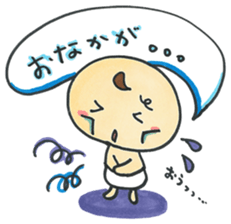 "Bab-chan"4(funny version) sticker #4010721