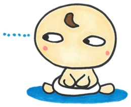 "Bab-chan"4(funny version) sticker #4010736