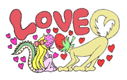 The World of Strawberry Dog sticker #4010871