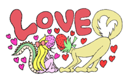 The World of Strawberry Dog sticker #4010871