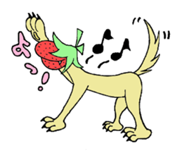 The World of Strawberry Dog sticker #4010875
