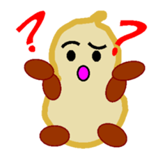Peanut named Nuts sticker #4011116