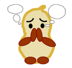 Peanut named Nuts sticker #4011120