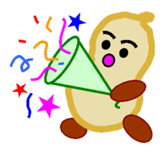 Peanut named Nuts sticker #4011143