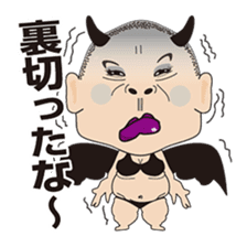 Angels and Devils of the Kansai dialect sticker #4011312