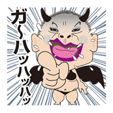 Angels and Devils of the Kansai dialect sticker #4011316