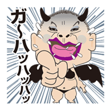 Angels and Devils of the Kansai dialect sticker #4011316